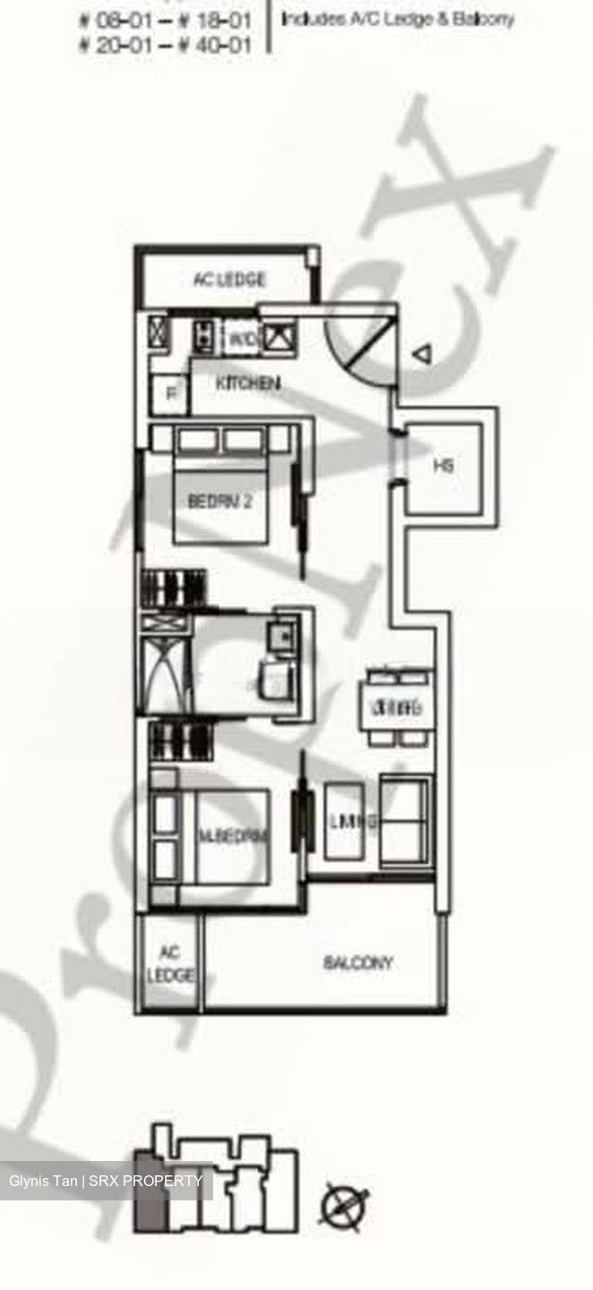 Robinson Suites (D1), Apartment #547117041